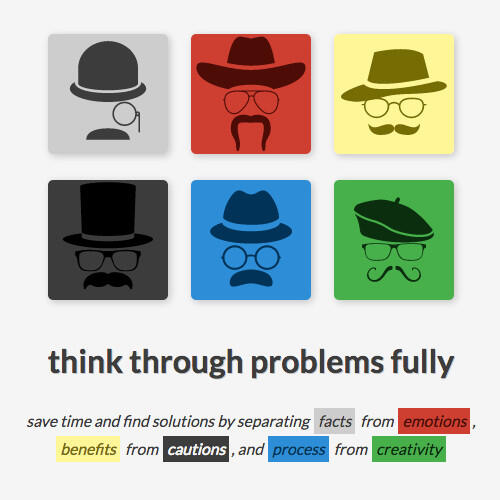 six thinking hats